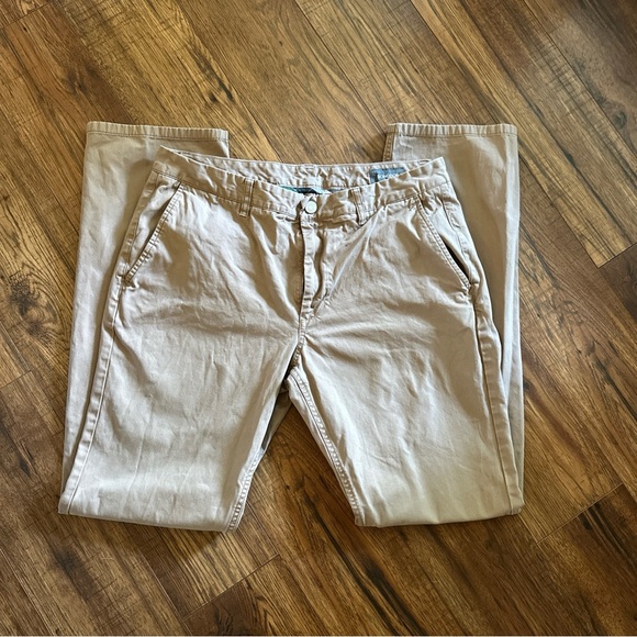 Bonobos Men's Beige Chino Pants Straight Leg Classic Fit 36x36 - Picture 1 of 6